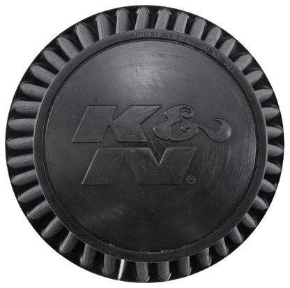 K&N Universal Rubber Filter Round Tapered 6in Flange ID x 7.5in Base OD x 5.25in Top OD x 8in Height K&N Engineering