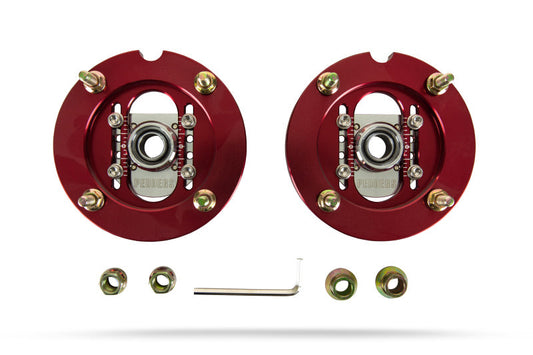 Pedders 05-14 Mustang Adjustable Camber Plate w/ New Upper Spring Perch (Pedders XA Coilovers ONLY) Pedders