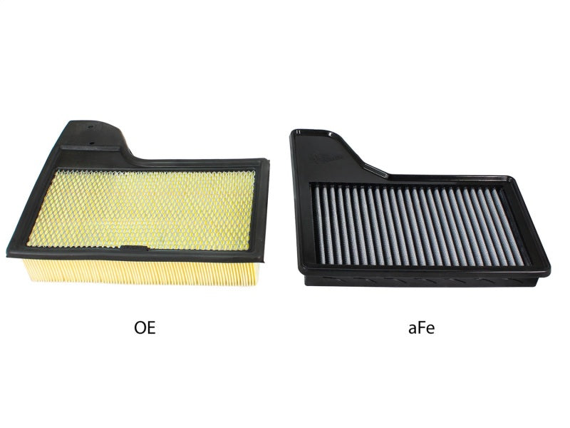 aFe MagnumFLOW OEM Replacement Air Filter PRO Dry S 2015 Ford Mustang L4 / V6 / V8 aFe