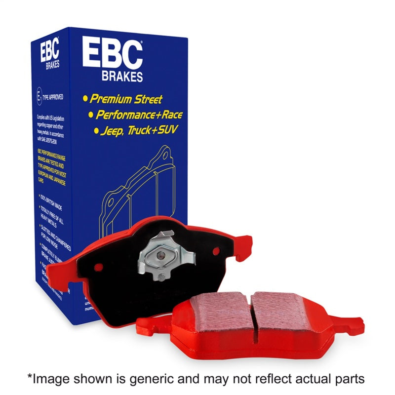 EBC 13-14 Ford Mustang 5.8 Supercharged (GT500) Shelby Redstuff Front Brake Pads EBC