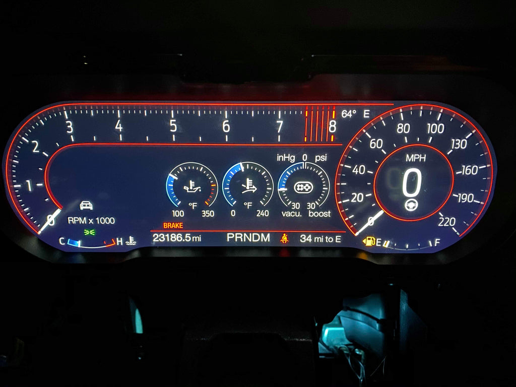 2015 - 2020 Mustang Digital Dash Plug 'n Play Conversion Kit Hellhorse Performance