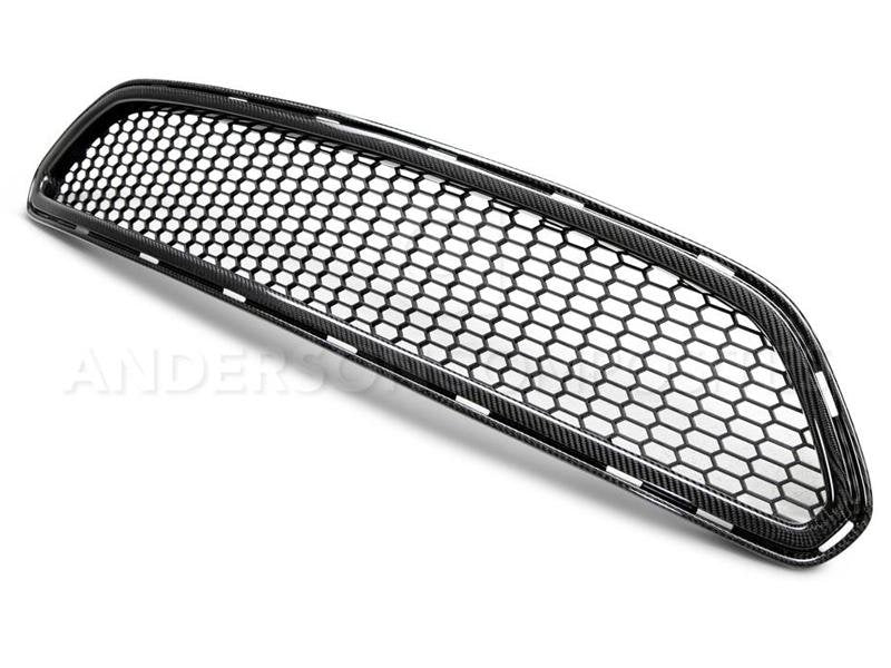 Anderson Composites 15-16 Ford Mustang Type-AE Front Upper Grille Hellhorse Performance