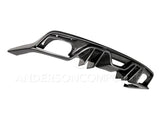Anderson Composites 15-17 Ford Mustang Type-AR Rear Diffuser Quad Tip