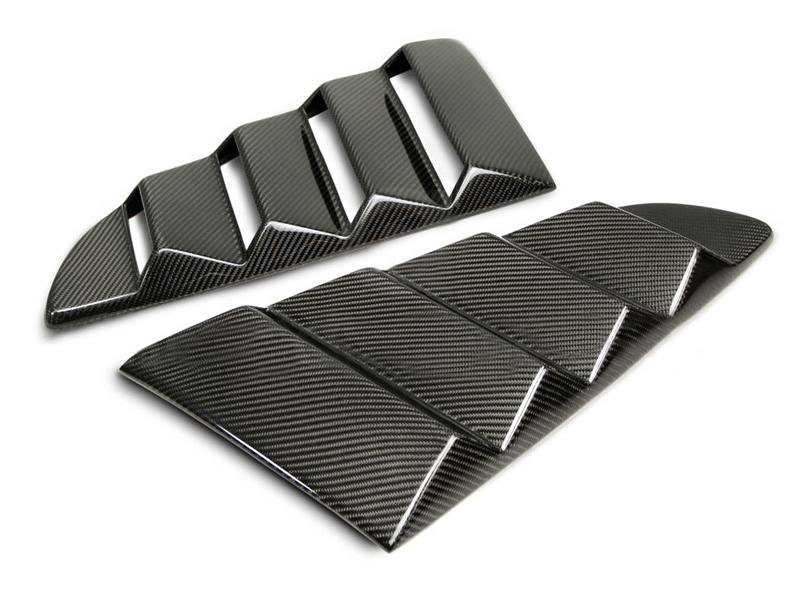 Anderson Composites 2015-2017 Ford Mustang Type - Window Louvers Hellhorse Performance