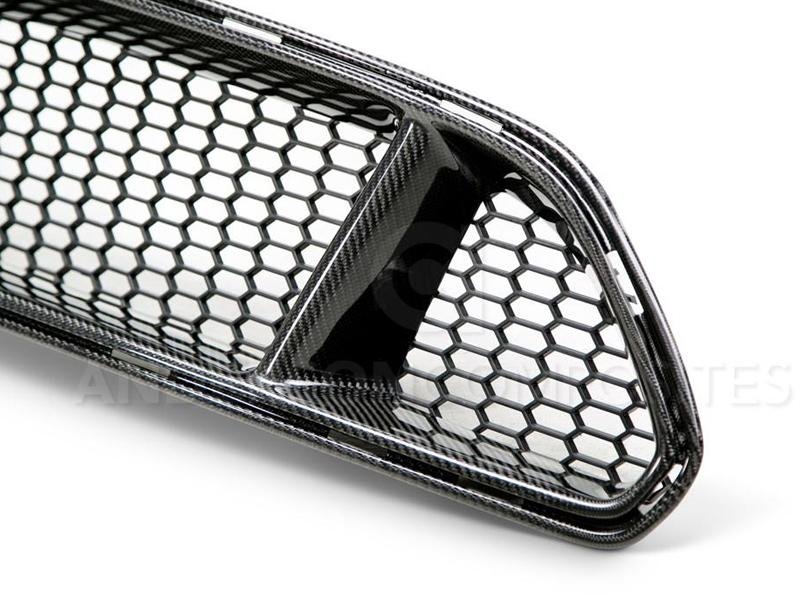 Anderson Composites 2018 Ford Mustang Type-GT Carbon Fiber Upper Grille Hellhorse Performance