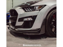 Load image into Gallery viewer, Anderson Composites AC-FBC20FDMU500 2020 Mustang Shelby GT500 Carbon Fiber Front Splitter Wickers Hellhorse Performance®