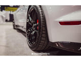 Anderson Composites AC-RMG20FDMU500 2020 Mustang Shelby GT500 Carbon Fiber Rear Splash Guards (Pair)