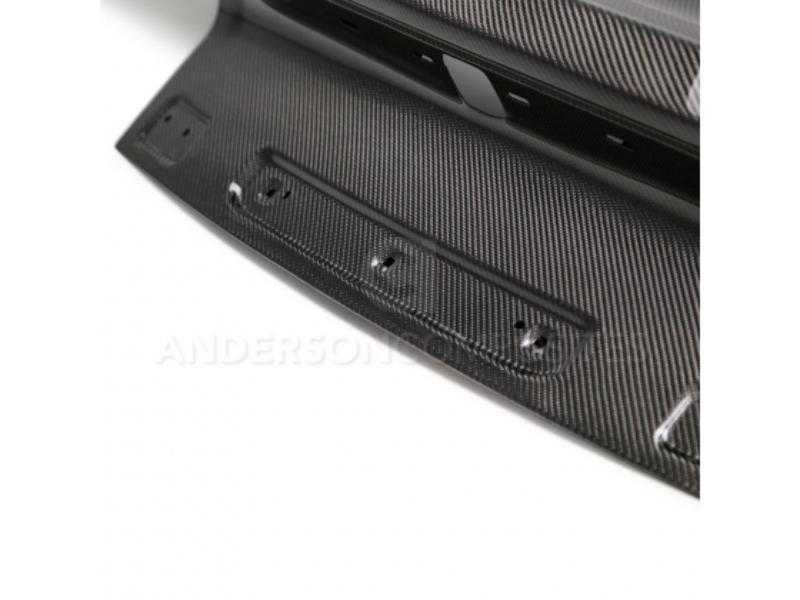 Anderson Composites TL15FDMU-DS 2015-2020 Mustang Double Sided Carbon Fiber Type-OE Trunk / Decklid Hellhorse Performance®