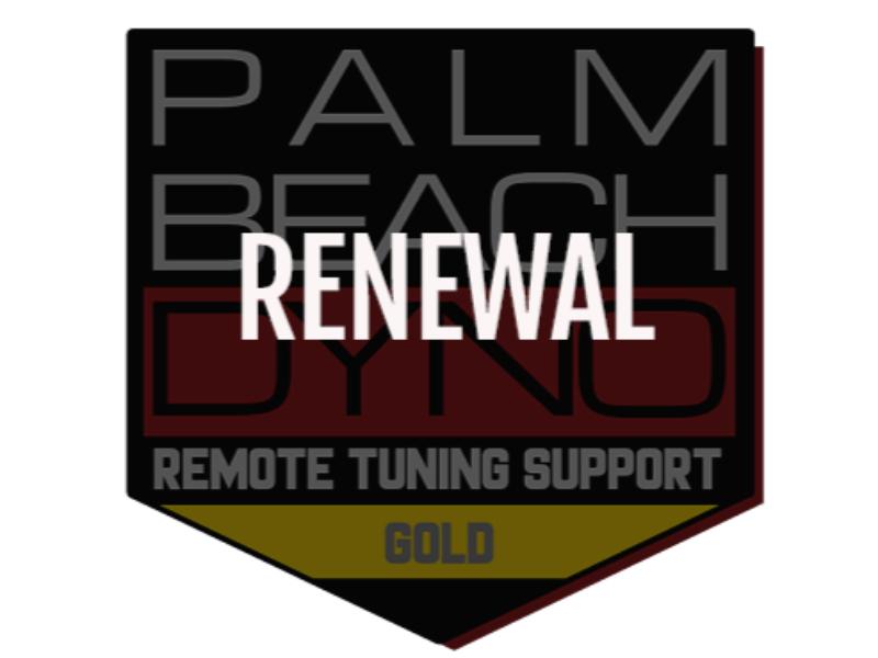 Annual GOLD Remote Tuning Support Renewal PBDyno