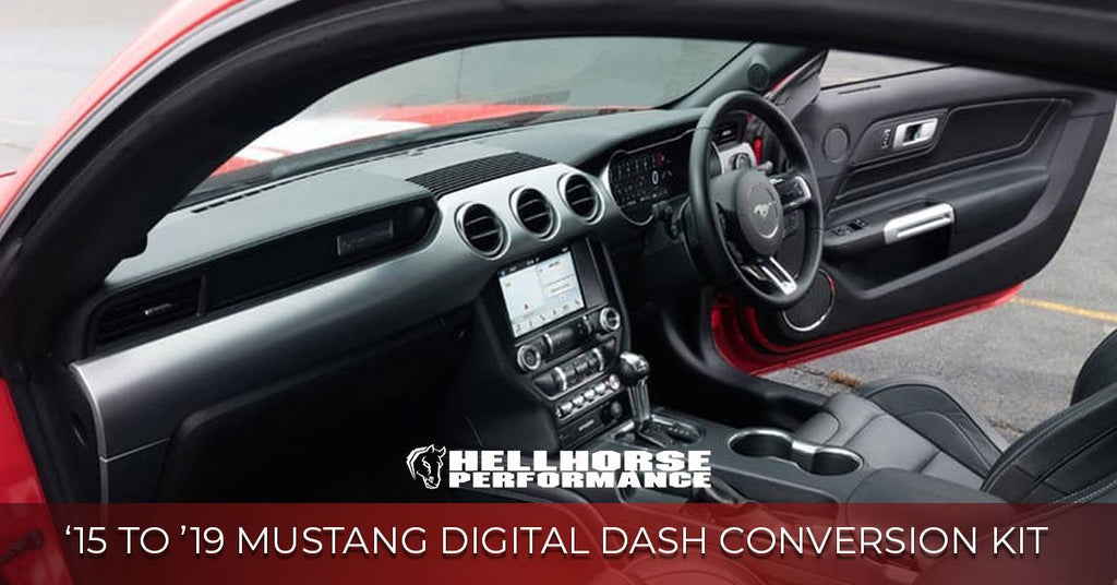 Australia - '15 - '19 Mustang Digital Dash Plug 'n Play Conversion Kit (RHD/KMH) Hellhorse Performance