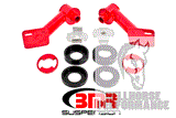 BMR IRS Cradle Bushing Lockout Kit - Red (15-17 GT)
