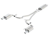 Borla 15-16 Ford Mustang GT / Convertible 5.0L AT/MT EC-Type CB SS Single Round Rolled Tips Exhaust