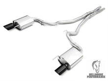 Load image into Gallery viewer, Borla Stinger S-Type 2.5in. Cat-Back Exhaust - Black Tips (15-17 GT) Borla