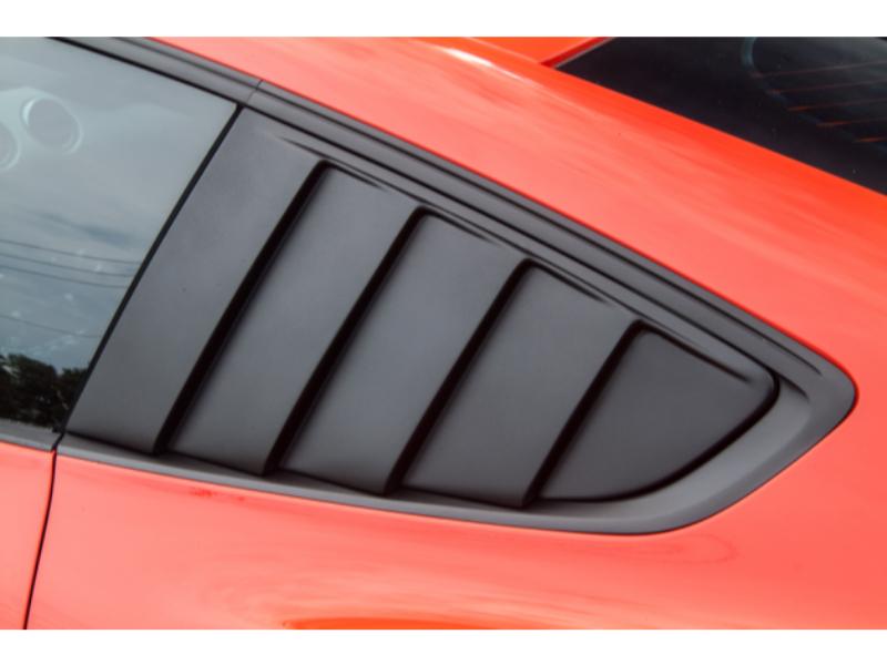 Cervinis 4447-MB 2015-2020 Mustang Quarter Window Louvers Hellhorse Performance®