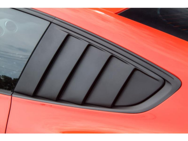 2020 mustang deals window louvers