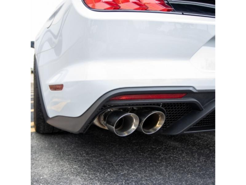 Corsa Performance 3" Dual Mode Sport / Extreme Catback Exhaust System with Double HH Pipe - 4" Polished Tips (2020 5.2L Shelby GT500) Hellhorse Performance®