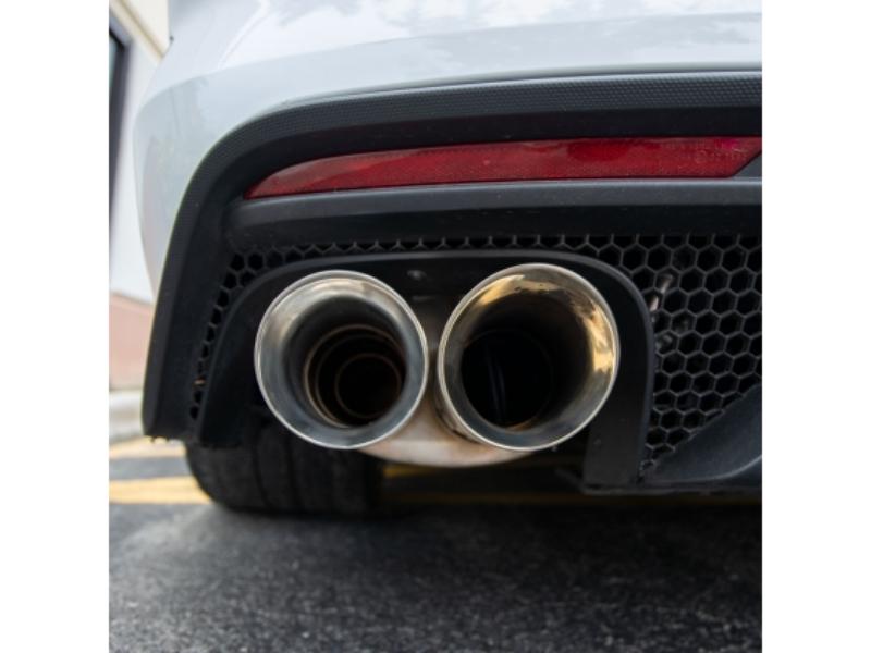 Corsa Performance 3" Dual Mode Sport / Extreme Catback Exhaust System with Double Helix X Pipe - 4" Polished Tips (2020 5.2L Shelby GT500) Hellhorse Performance®