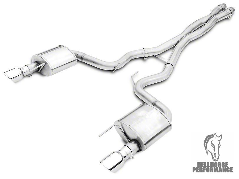 Corsa Xtreme Cat-Back Exhaust - Polished Tips (15-17 GT) Corsa