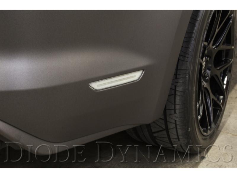 Diode Dynamics S550 Mustang LED Sidemarkers (Clear) Hellhorse Performance®