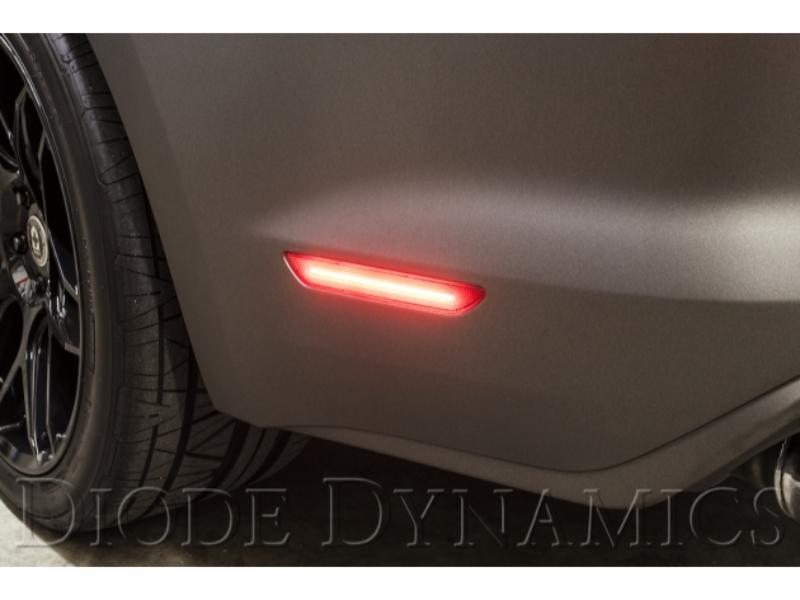 Diode Dynamics S550 Mustang LED Sidemarkers (Red) Hellhorse Performance®