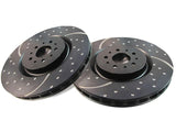 EBC 15-17 Ford Mustang GT GD Sport Slotted and Dimpled Front Rotors