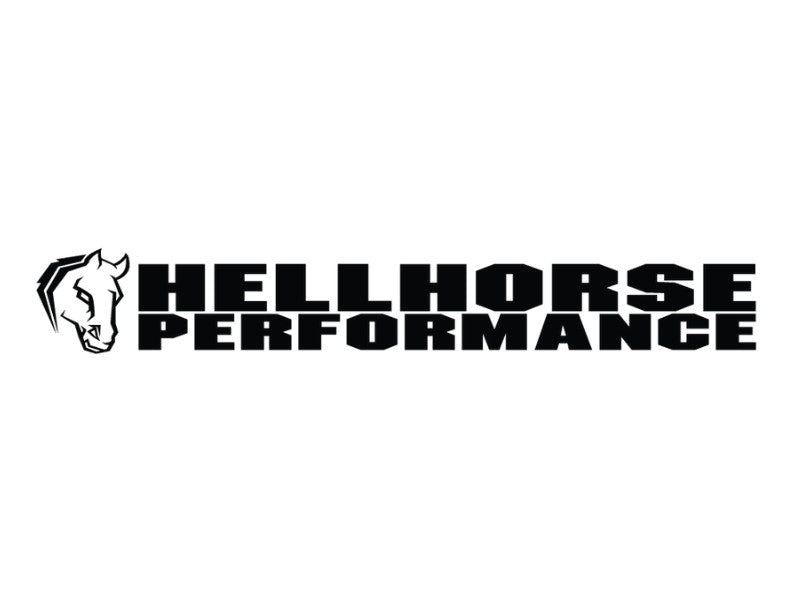Hellhorse Performance® White Vinyl Sticker Hellhorse Performance