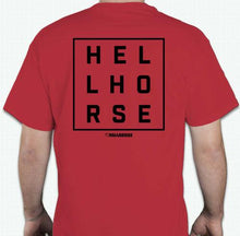 Load image into Gallery viewer, Hellhorse Short Sleeve T-Shirt - Square Design Hellhorse Performance®