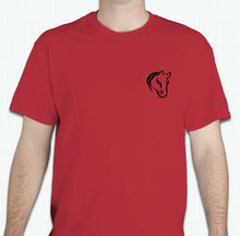 Load image into Gallery viewer, Hellhorse Short Sleeve T-Shirt - Square Design Hellhorse Performance®