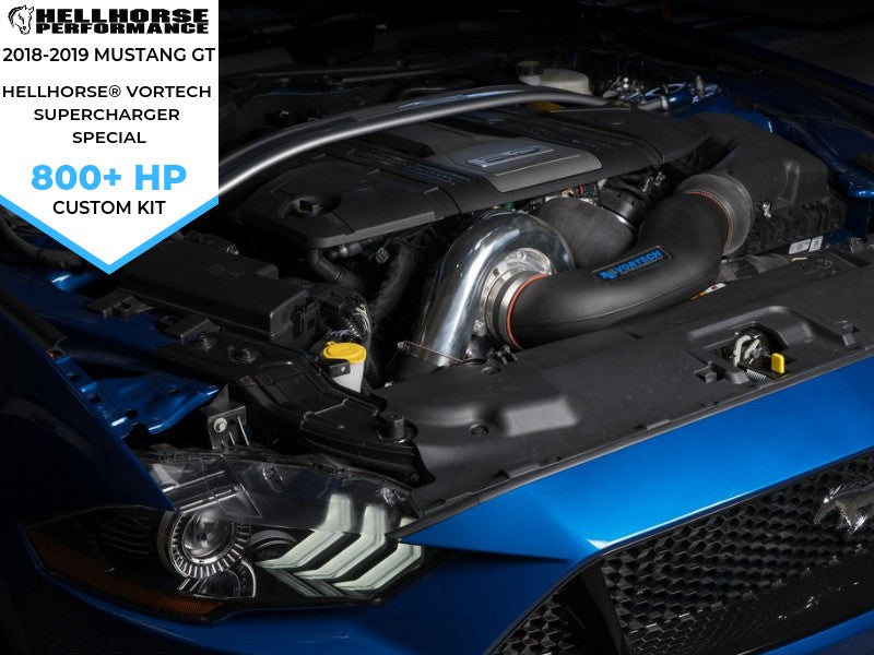 Hellhorse Supercharger Special - Vortech Supercharger Kit - 800+HP (2018+ Mustang GT) Hellhorse Performance