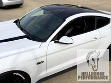Load image into Gallery viewer, Hellhorse® Satin Black Roof Wrap Kit (All Mustangs) Hellhorse Performance