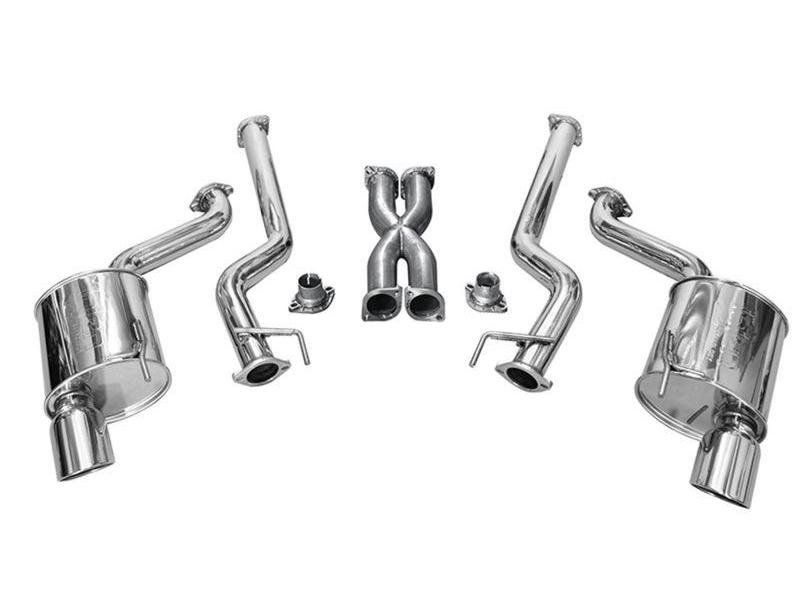 Injen 15-16 Ford Mustang GT 5.0L V8 3in Cat-Back Stainless Steel Exhaust Hellhorse Performance