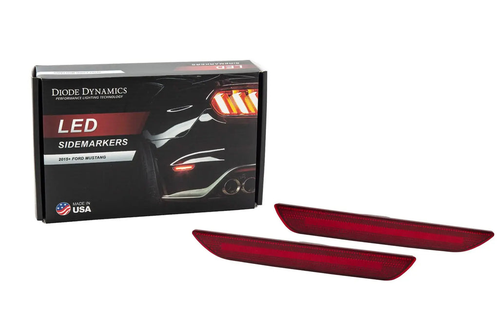 LED Sidemarkers for 2015-2023 Ford Mustang (pair) Hellhorse Performance®