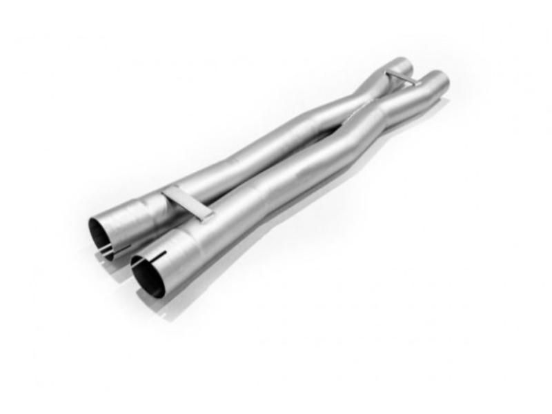 LTH FDRD00003T 2.75" Stainless Steel Resonator Delete Pipe - Titan Finish (2020 Shelby GT500) Hellhorse Performance®