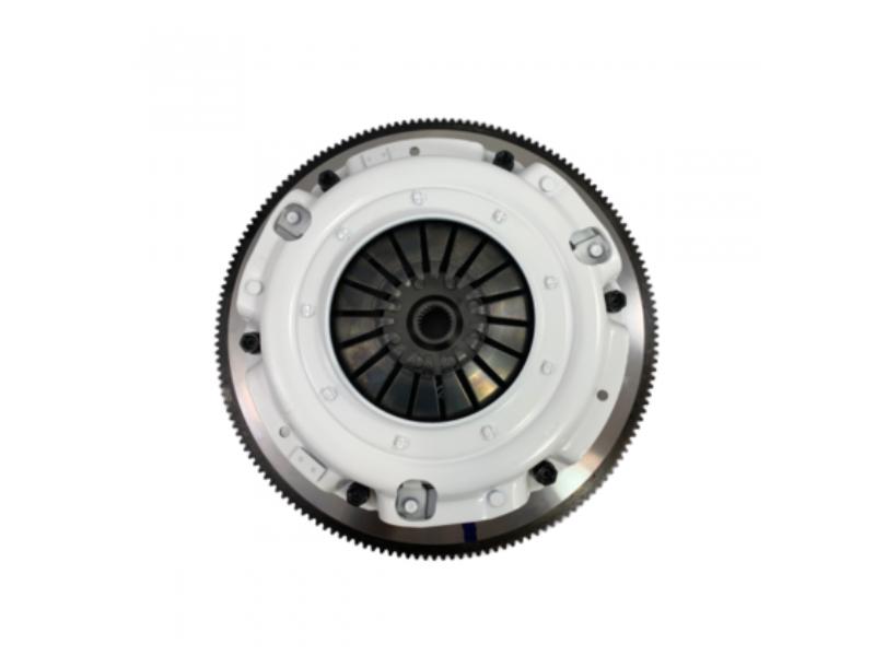 Lethal Performance LPXHD Twin Disc Clutch Kit - 8 Bolt Lightweight Steel Flywheel, 23 Spline, 1,000 HP (2011-2017 Mustang GT) Lethal Performance