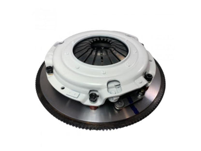 Lethal Performance LPXHD Twin Disc Clutch Kit - 8 Bolt Lightweight Steel Flywheel, 26 Spline, 1,000 HP (2005-2010 Mustang GT, 03-04 Cobra w/Upgraded Shaft) Lethal Performance