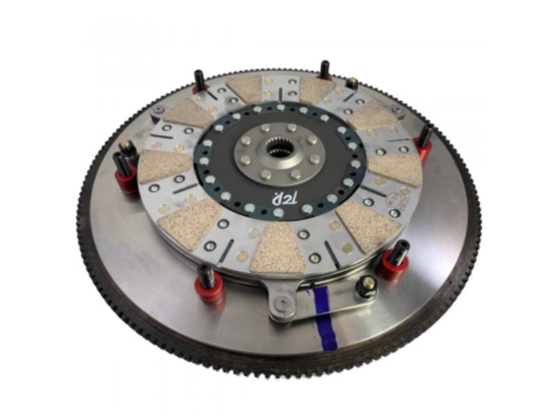 Lethal Performance LPXHD Twin Disc Clutch Kit - 8 Bolt Lightweight Steel Flywheel, 26 Spline, 1,000 HP (2005-2010 Mustang GT, 03-04 Cobra w/Upgraded Shaft) Lethal Performance