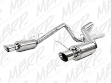 Load image into Gallery viewer, MBRP 11-14 Ford Mustang GT 5.0L Dual Split Rear Street Version T409 3in Cat Back Exhaust System Hellhorse Performance