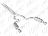 MBRP 15 Ford Mustang GT 5.0 Convertible Alum 3in Cat Back Dual Split Rear Exit (Street Version)