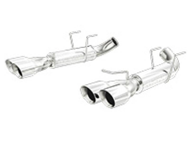 MagnaFlow 12 Ford Mustang V8 5.0L Dual Split Rear Exit Axle-Back Stainless Cat Back Perf Exhaust Hellhorse Performance
