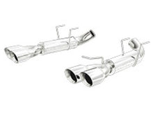 Load image into Gallery viewer, MagnaFlow 12 Ford Mustang V8 5.0L Dual Split Rear Exit Axle-Back Stainless Cat Back Perf Exhaust Hellhorse Performance