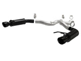 MagnaFlow Axle-Back 15-16 Ford Mustang 5.0L V8 Competition SS 3in Dual Split Rear 4.5in Black Tips