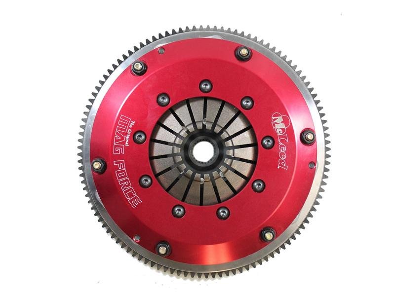 McLeod Mag Force Pin Drive Twin Disc Racing Clutch Kit w/ Flywheel 2011-2012 Mustang GT 5.0L V8 Hellhorse Performance