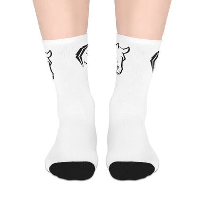 Mid-length Socks  Hellhorse Branded Printify