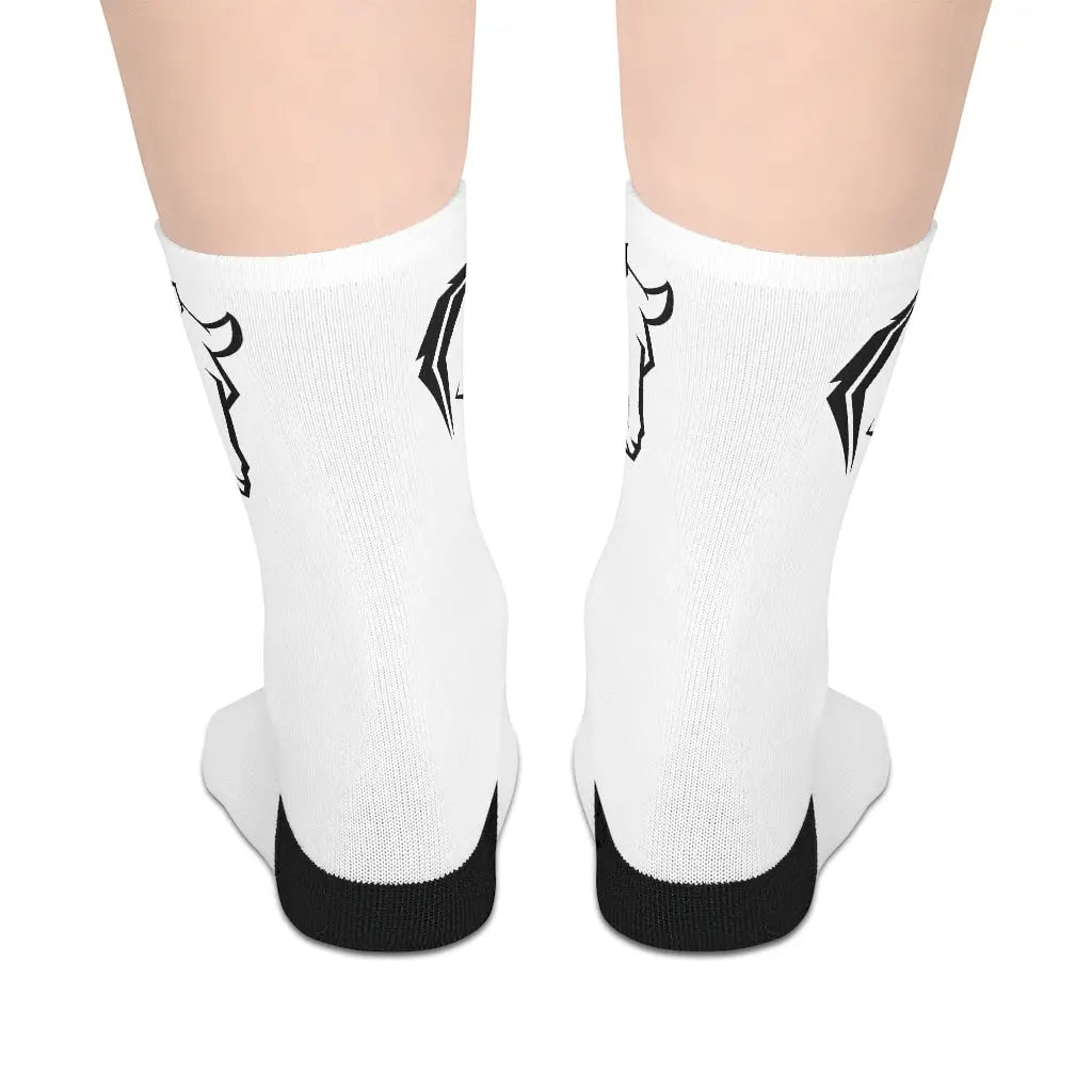 Mid-length Socks  Hellhorse Branded Printify
