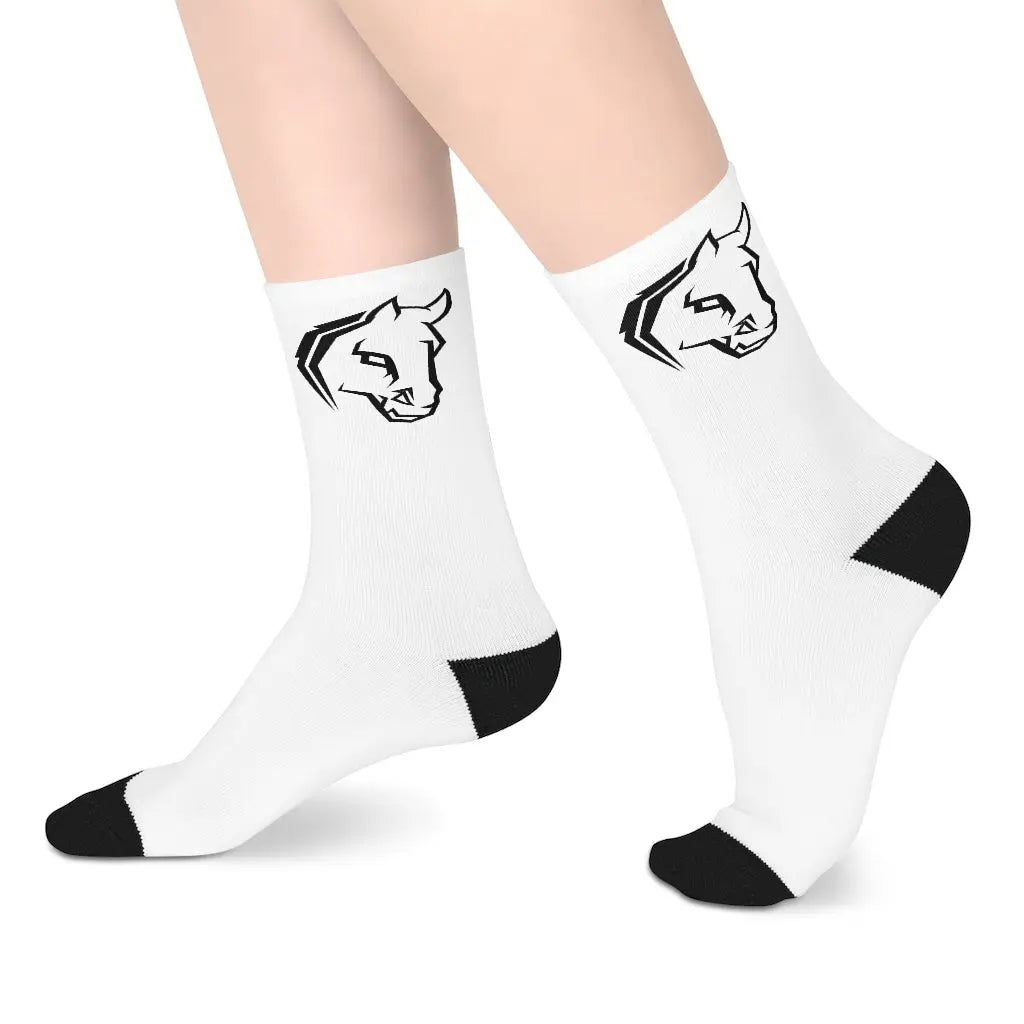 Mid-length Socks  Hellhorse Branded Printify