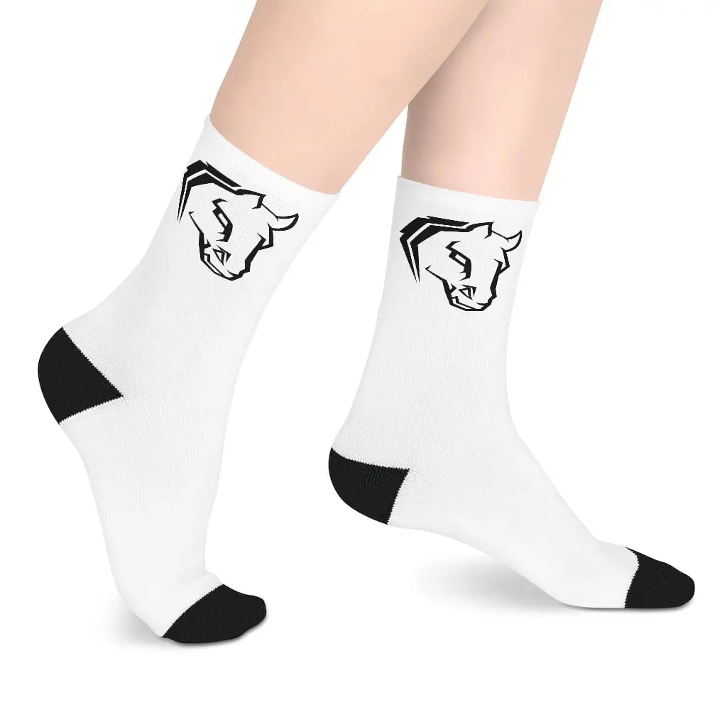 Mid-length Socks  Hellhorse Branded Printify