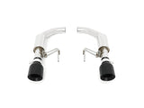 Mishimoto Axle Back Exhaust Pro Black Tips (15-17 Mustang GT)