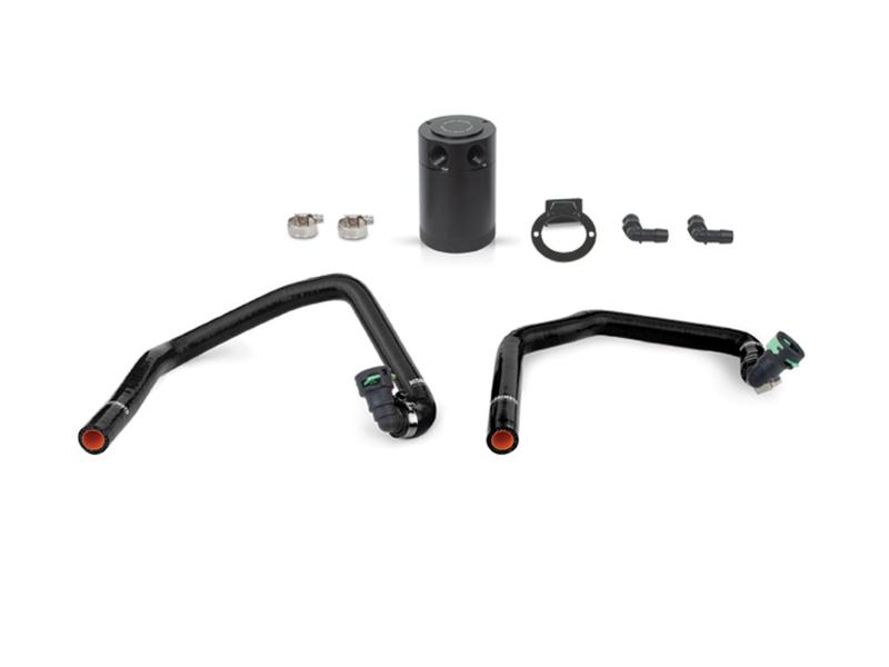 Mishimoto Baffled Oil Catch Can Black (15-17 Mustang 2.3T) Mishimoto