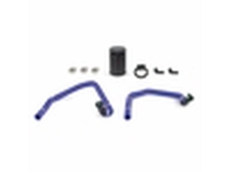 Mishimoto Baffled Oil Catch Can Blue (15-17 Mustang 2.3T) Mishimoto