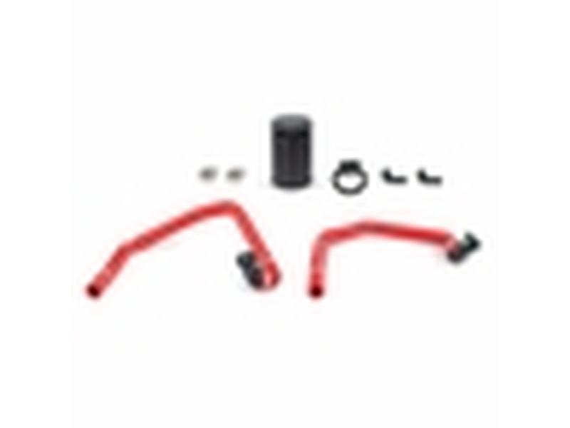 Mishimoto Baffled Oil Catch Can Red (15-17 Mustang 2.3T) Mishimoto